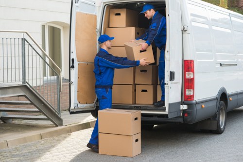 Commercial removals for a business relocation in Mortlake