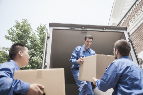 Local removals team helping with a home move in Mortlake