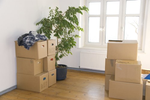 Professional movers handling flat access in Mortlake