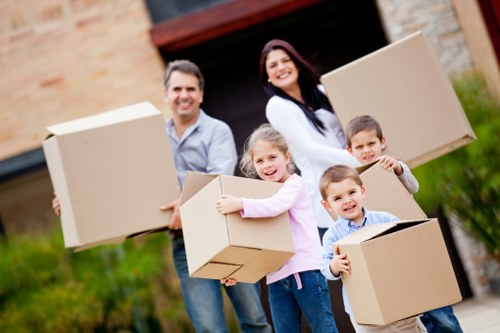 Careful boxing and labelling during a Mortlake house move