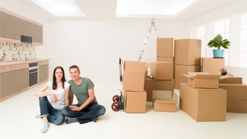 Mortlake property access and loading for a local move