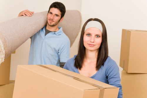 Commercial moving truck service for offices near Mortlake