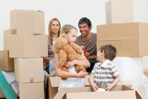 Moving day preparation for a Mortlake residential relocation